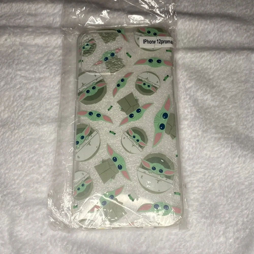 Star Wars The Mandalorian Grogu Baby Yoda The Child IPhone 12 Pro Max Phone Case